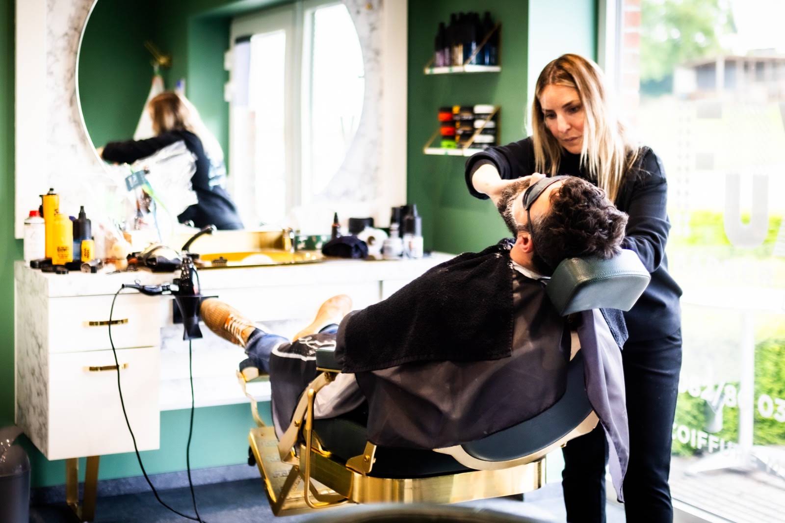 Coupe homme réalisée par Laura